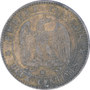 2 centimes Napoléon III 1855 MA - Revers