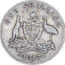 1 shilling George V 1917 M - Revers
