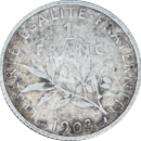 1 franc Semeuse 1903 - Revers