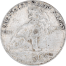 50 centimes Léopold II 1901 - Revers