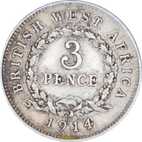 3 pence George V 1914 - Revers