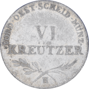 Revers 6 kreuzer - François II 1804