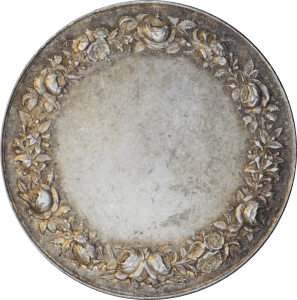 Revers Médaille de Mariage 1880 Mariage à l'autel